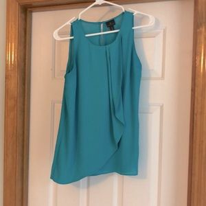 Worthington Teal tank top
